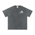 Snow Washed Oversized "Villain 4 Life" T-Shirt