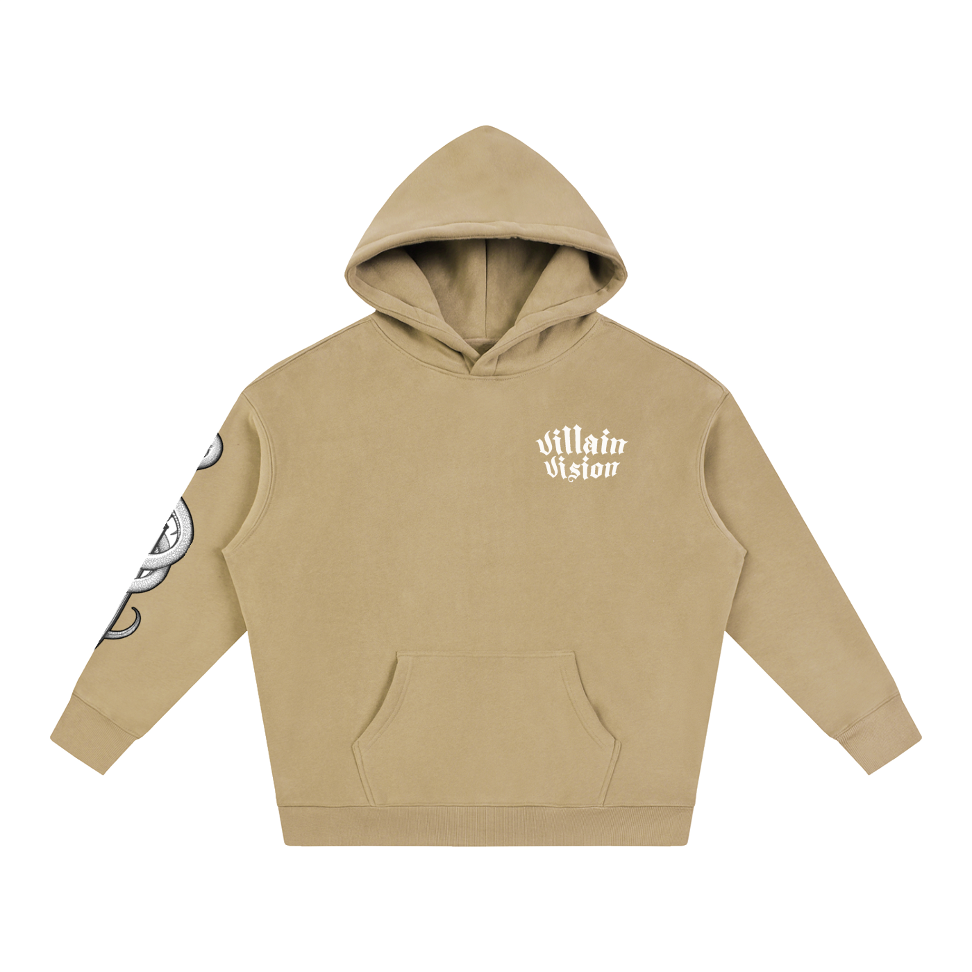 "Infamous Entrepreneurs" Oversize Fleeced Hoodie