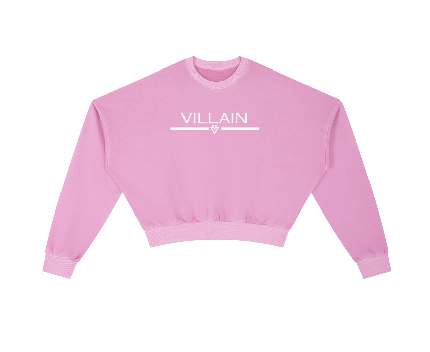 Womens Vintage Washed Cropped Sweatshirt