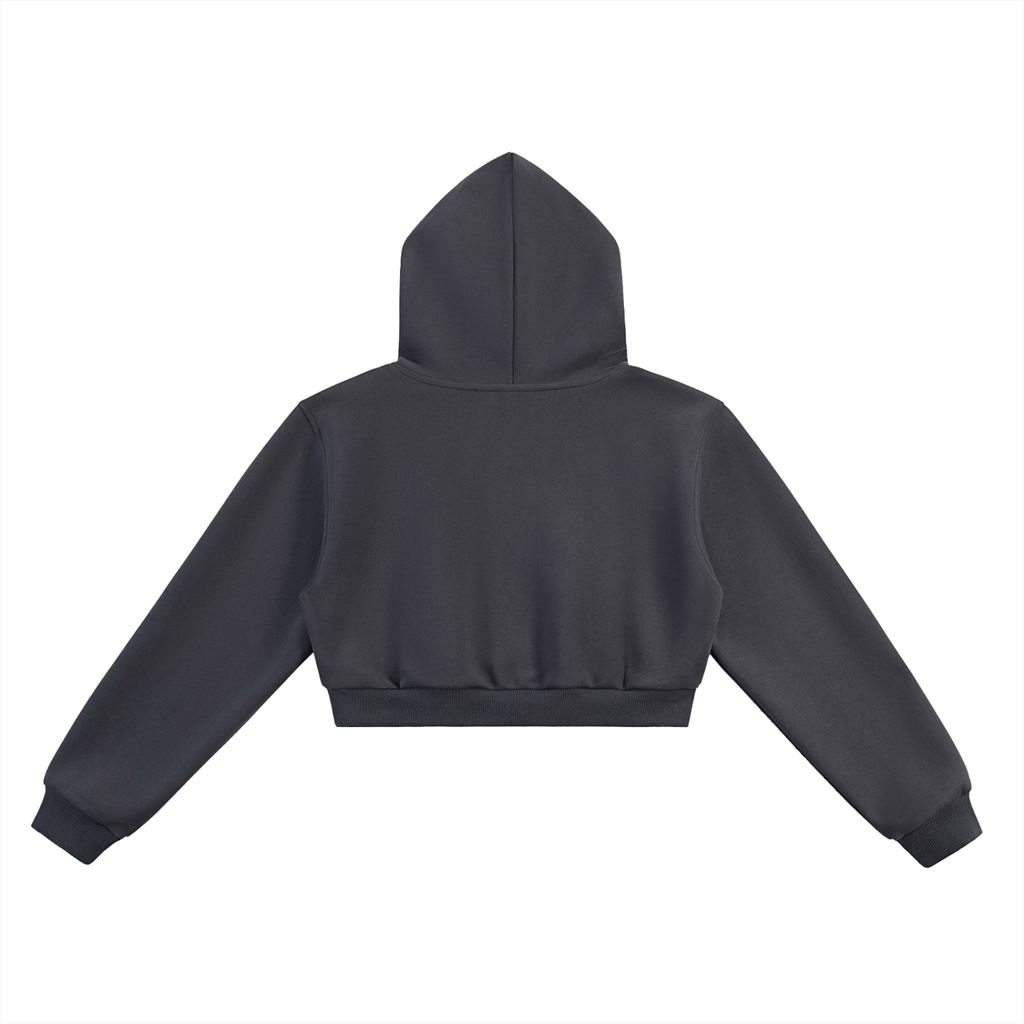 Ladies "Villain" Essential Cropped Hoodie