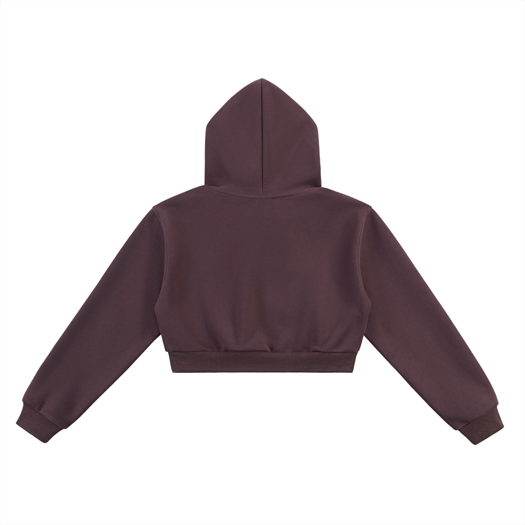 Ladies "Villain" Essential Cropped Hoodie