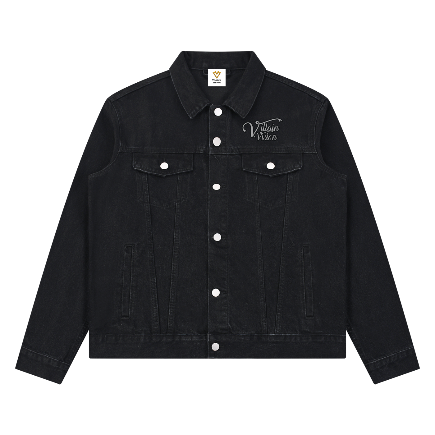 Villain Premium Vintage Wash Denim Jacket