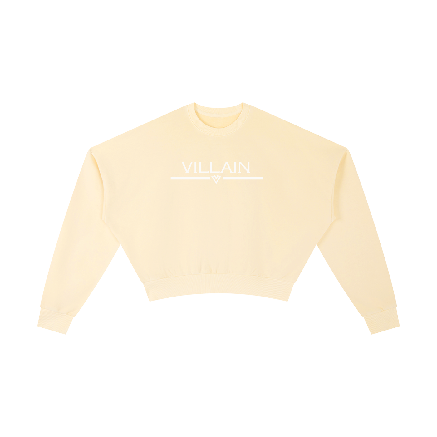 Womens Vintage Washed Cropped Sweatshirt