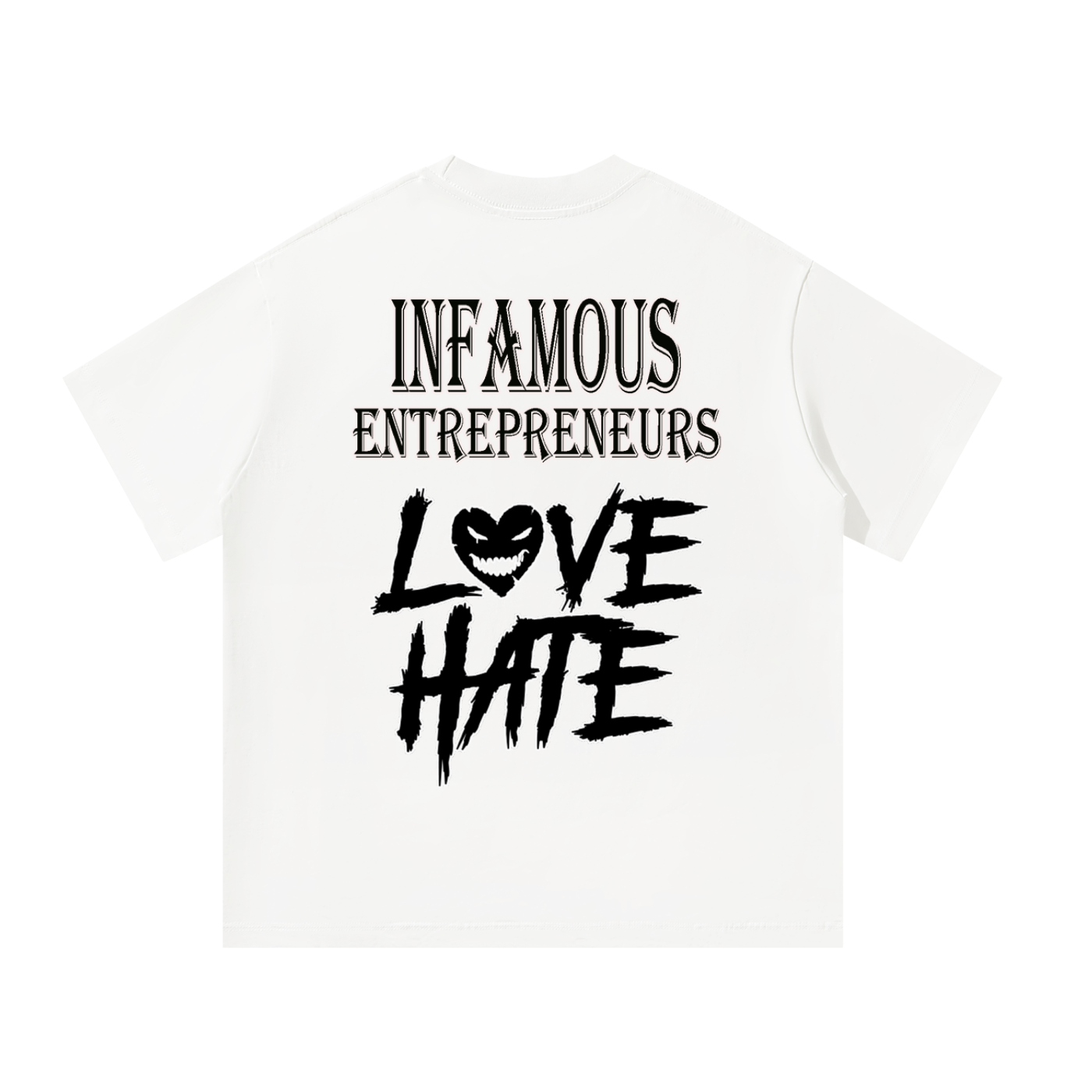 'Oversized "Necessary Evil"  T-Shirt