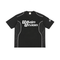 Villain Racing Contrast Piped Panel T-Shirt