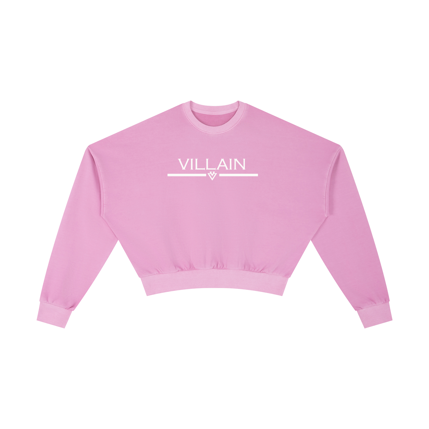 Womens Vintage Washed Cropped Sweatshirt