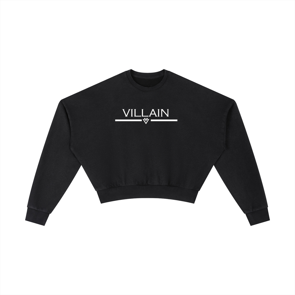 Womens Vintage Washed Cropped Sweatshirt