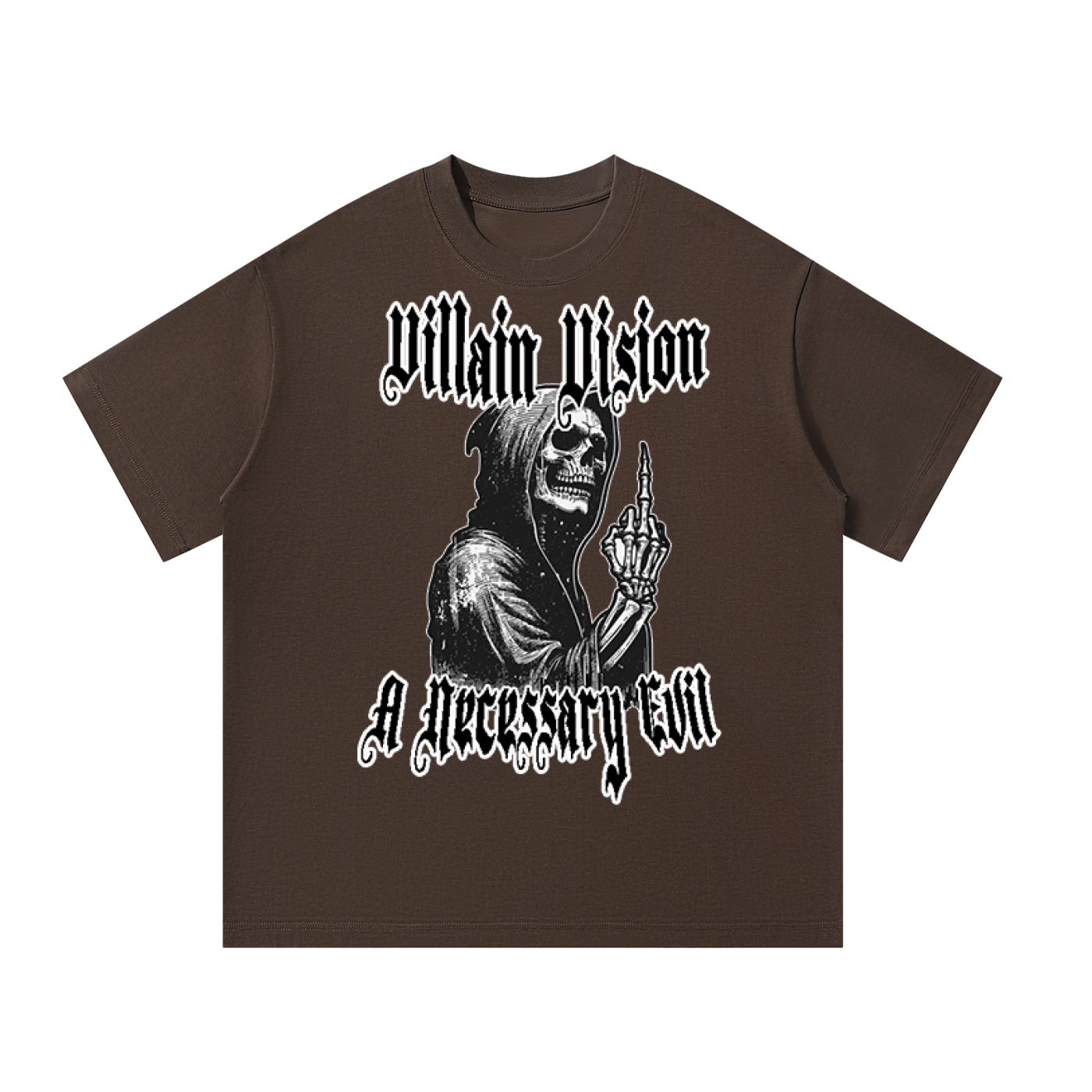 'Oversized "Necessary Evil"  T-Shirt
