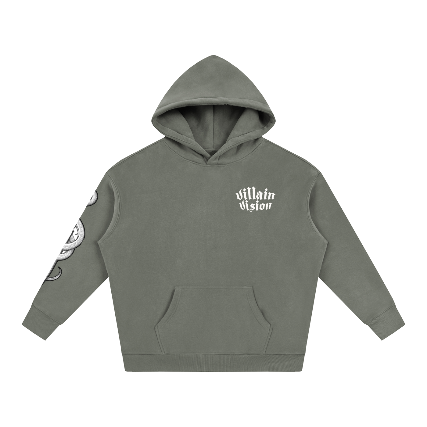 "Infamous Entrepreneurs" Oversize Fleeced Hoodie