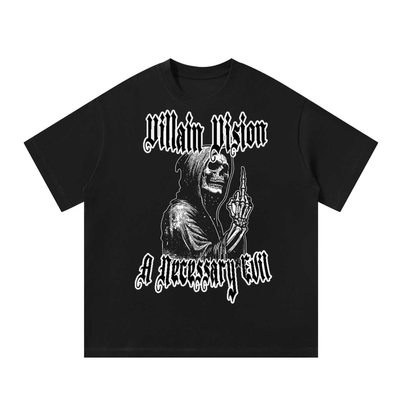 'Oversized "Necessary Evil"  T-Shirt
