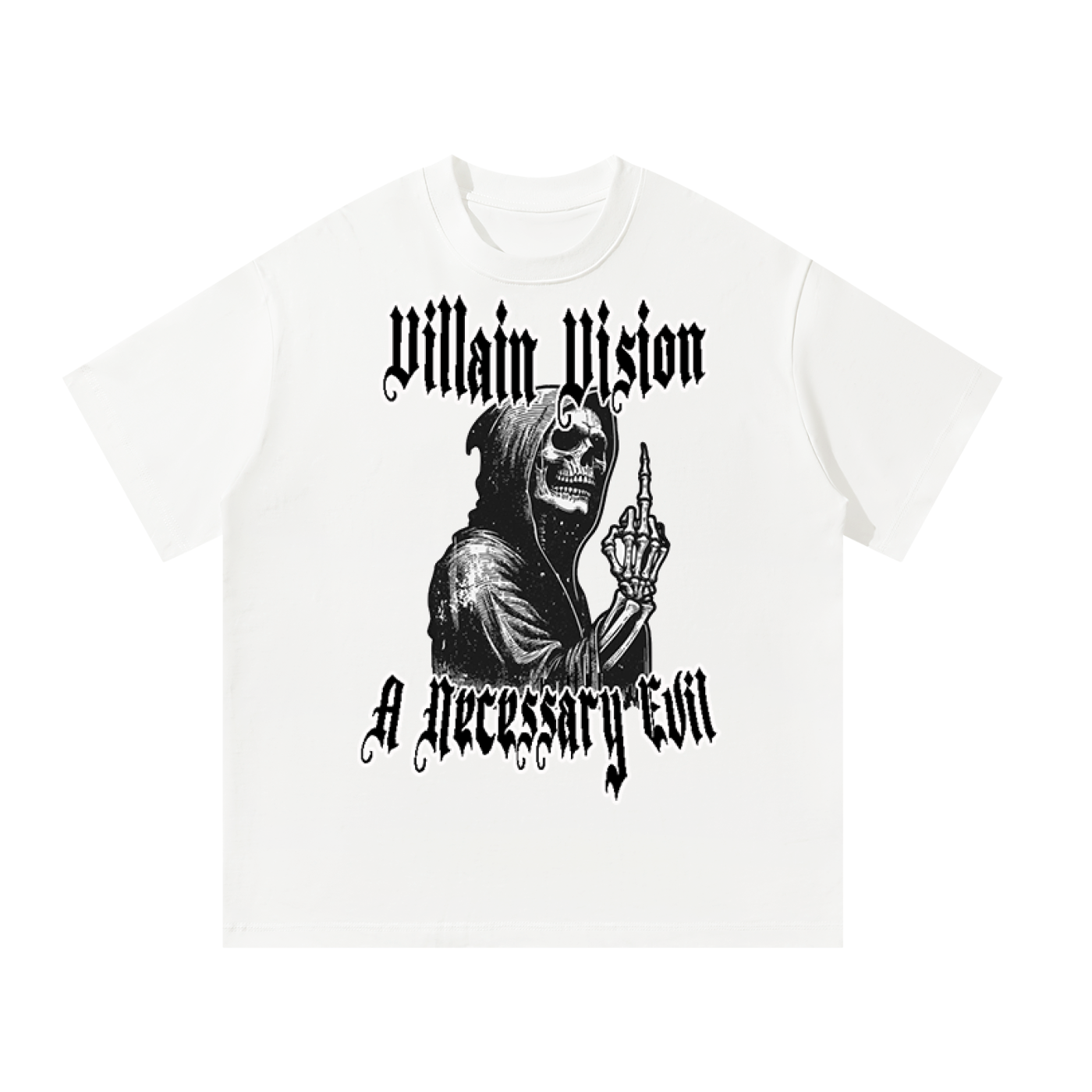 'Oversized "Necessary Evil"  T-Shirt