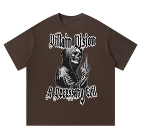 'Oversized "Necessary Evil"  T-Shirt
